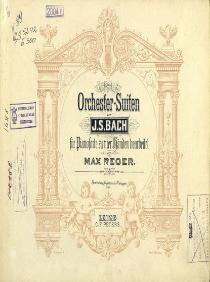 Orchester-Suiten — Иоганн Себастьян Бах